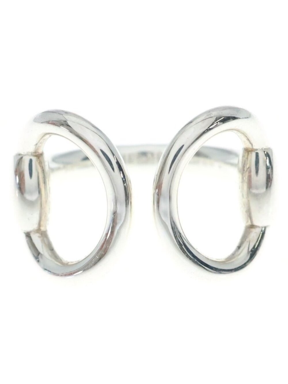Hermes Nausicaa Carine Ring Silver